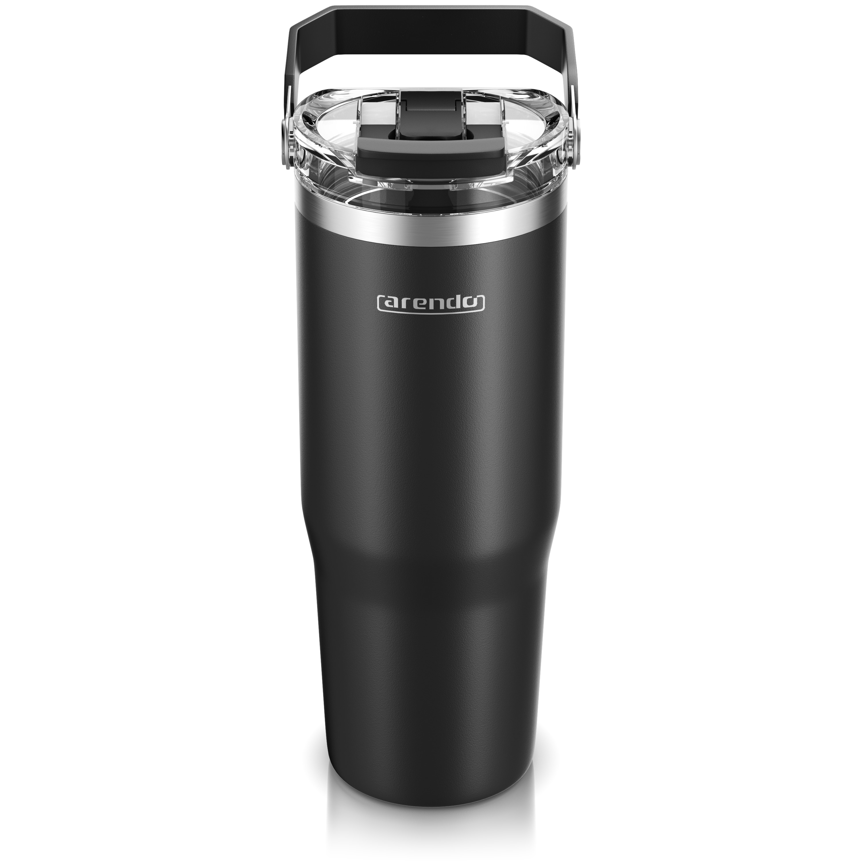 Arendo Thermobecher 900 ml, Edelstahl, BPA-frei, doppelwandig, h&auml;lt 12h hei&szlig;, 6h kalt, 100 % auslaufsicher, Coffee to go 