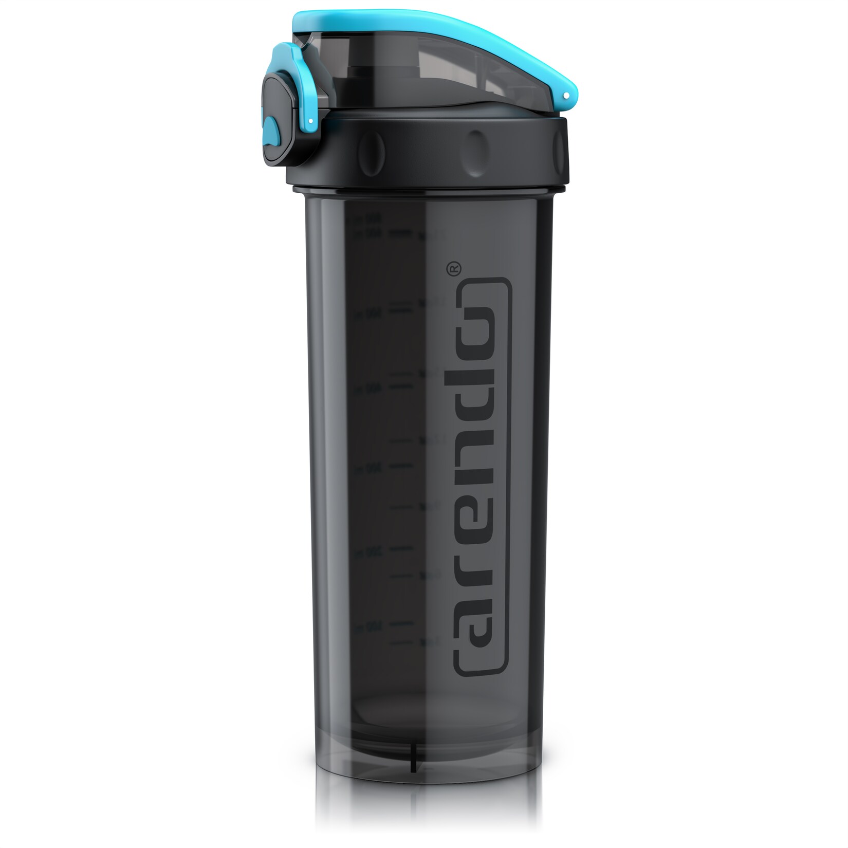 Eiweißshaker , Protein Shaker, verschließbar, BPA-frei, spülmaschinengeeignet, Kunststoff, 4-tlg., Sport