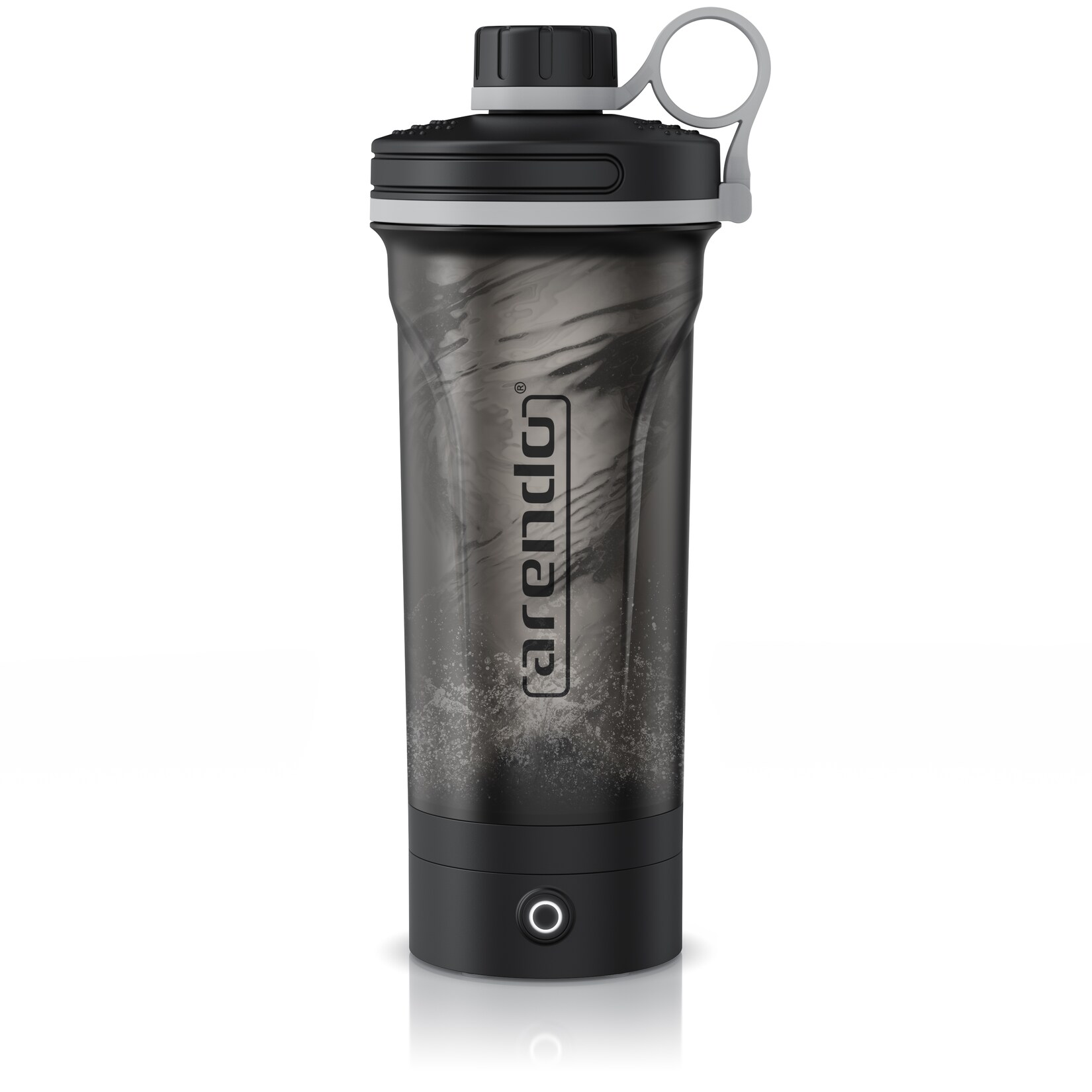 Eiweißshaker Elektrisch, , BPA-frei, spülmaschinengeeignet, Kunststoff, 1-tlg., Mixbecher mit Tragegriff, für Sport, Fitness, Yoga