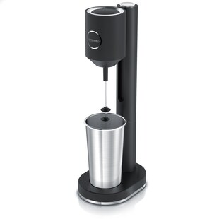 Arendo Standmixer, Elektrischer Getränkemixer, 22.000 U/min, 2 Stufen, 100 W, schwarz, für Shakes, Smoothies, Cocktails, Eiweißshaker, spülmaschinenfest 