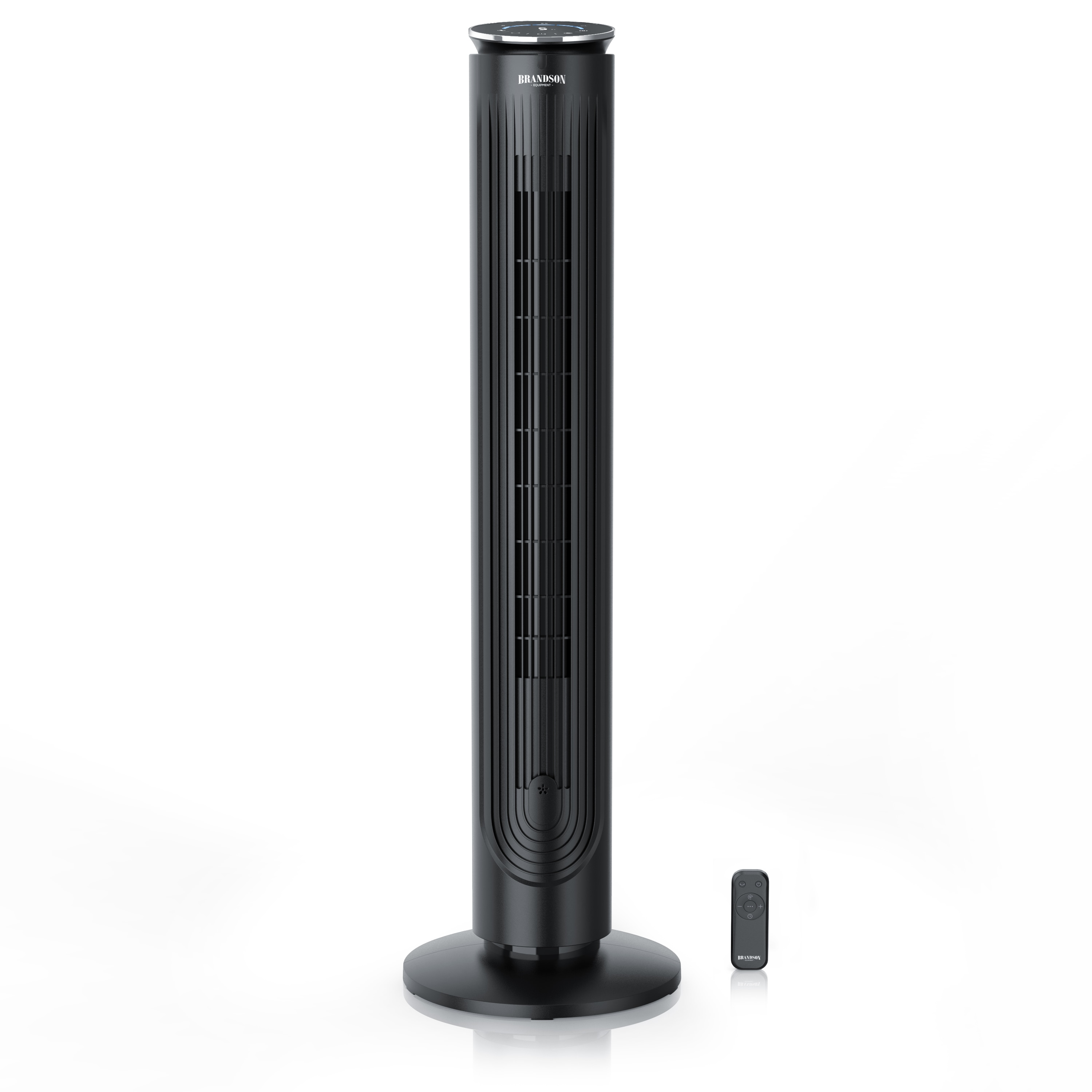 Brandson Turmventilator mit Fernbedienung, 40 W, Aromafach, Oszillation, 3 Modi, Timer, leise, 2in1 Diffusor, 105 cm 