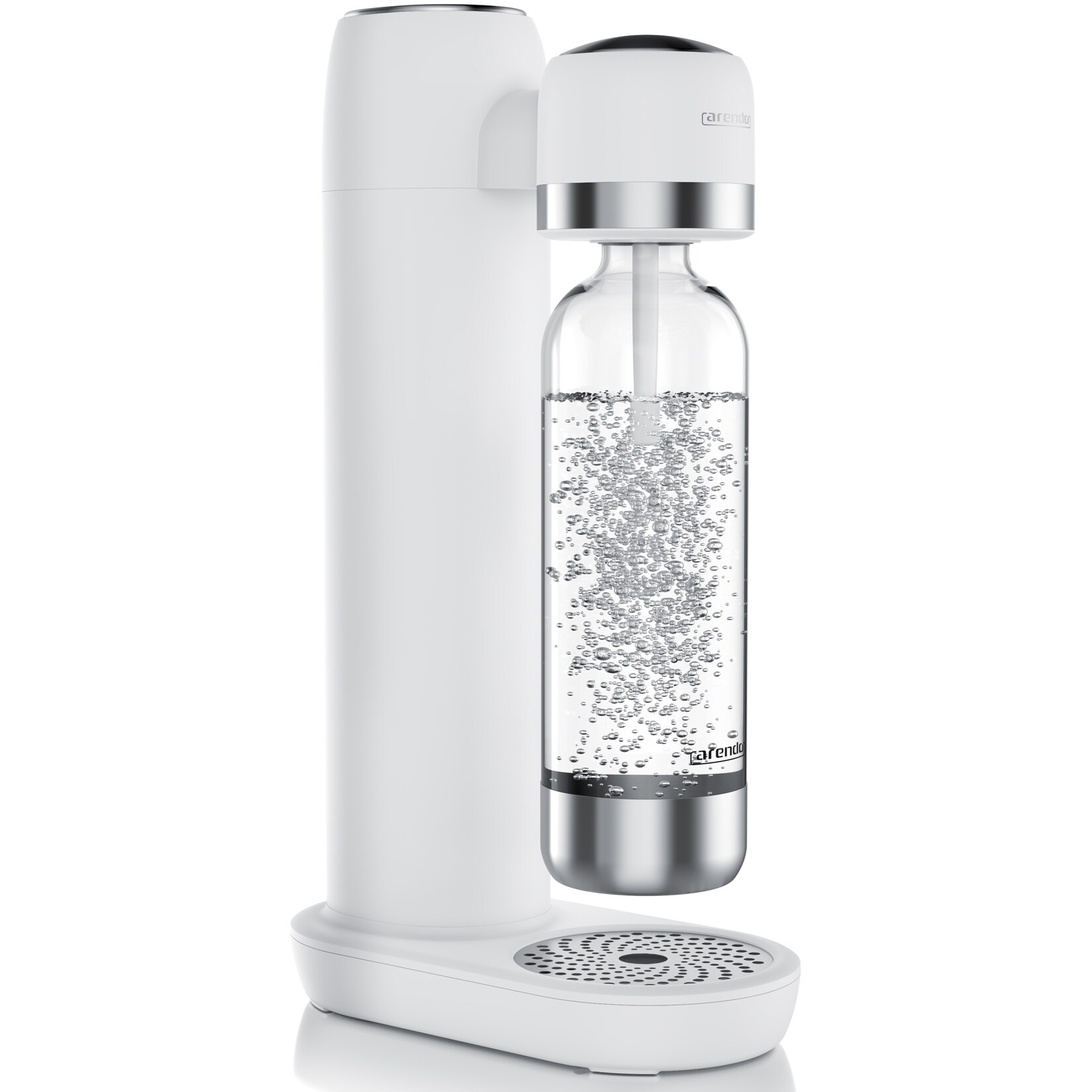 Wassersprudler, Soda Maker mit  PET-Flasche, kompatibel mit 60 L CO2-Zylinder, BPA-frei, 2-tlg. Set, fein dosierbar