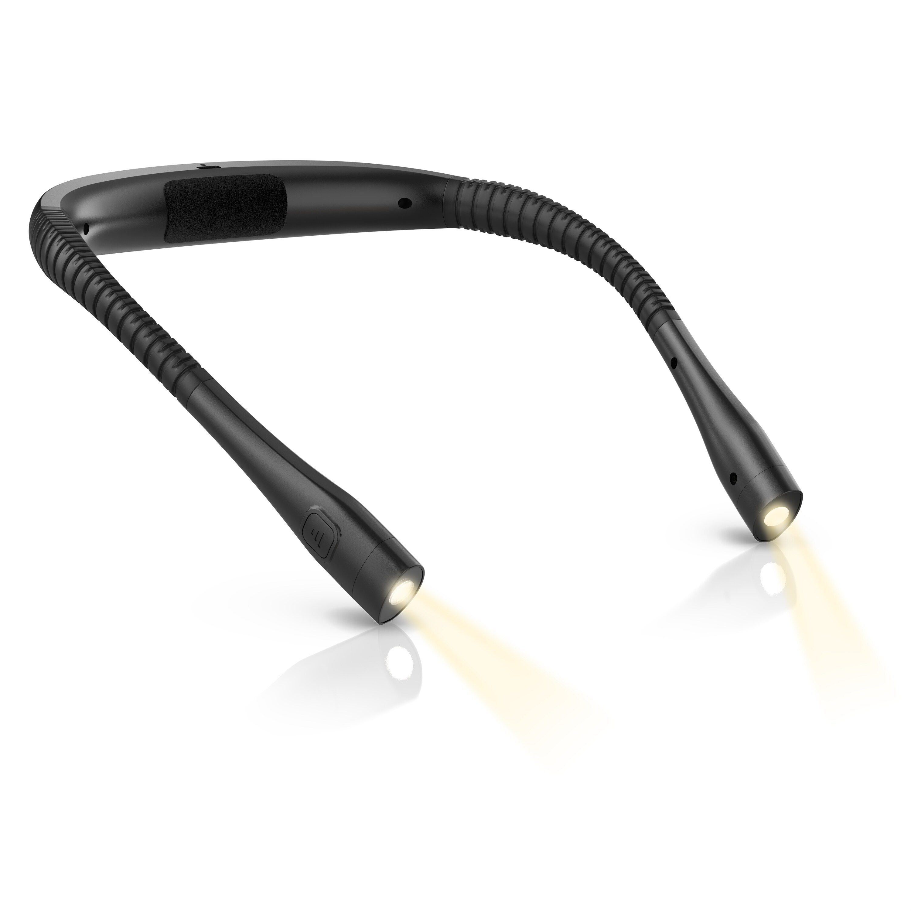 Bearware LED Leselampe Nackenlicht f&uuml;r Handarbeit, Stricken & Buch Lesen, flexibel, f&uuml;r Hals, Dimmfunktion; Farbwechsel, LED fest integriert 