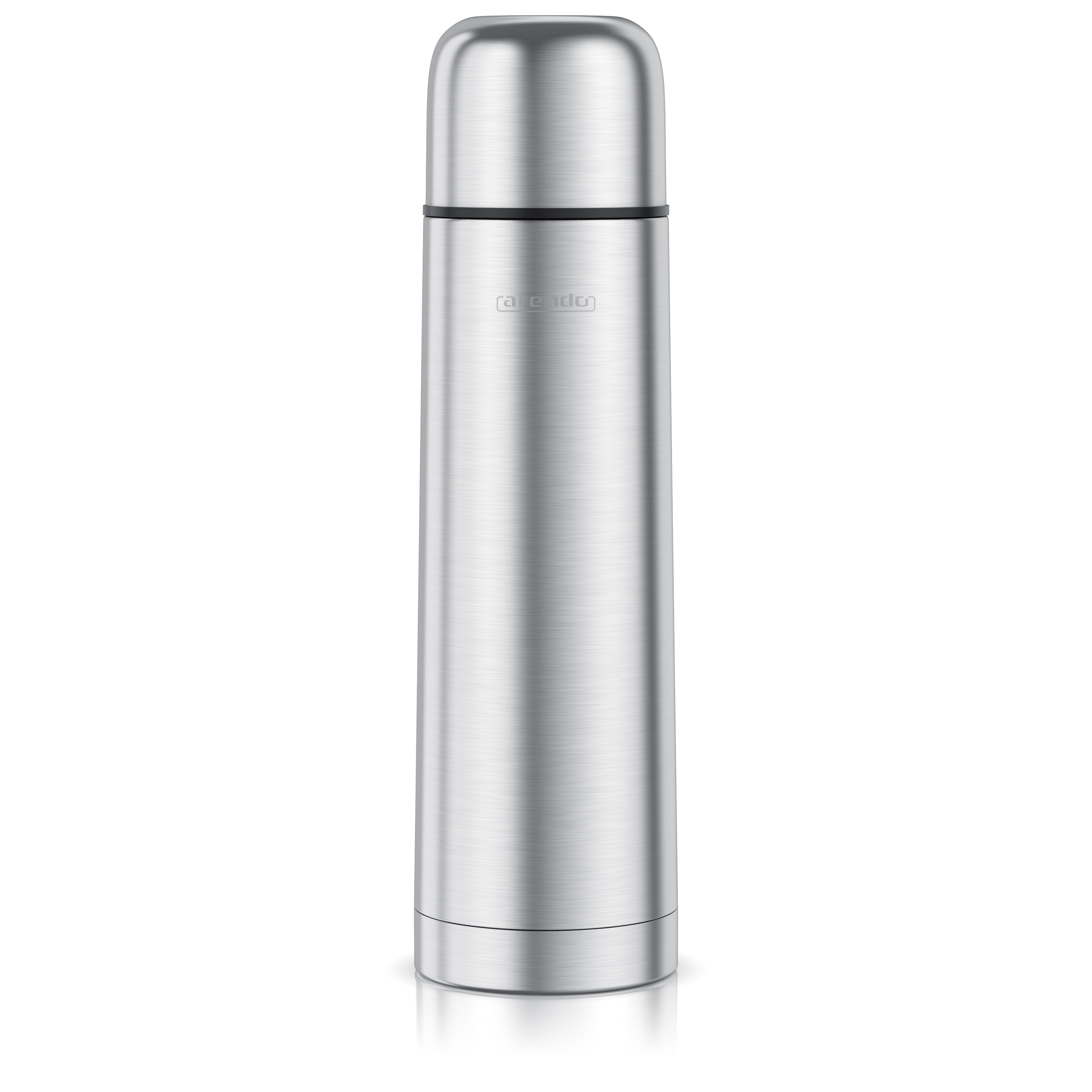 Arendo Thermoflasche Isolierflasche 0,75 L, auslaufsichere Edelstahl Outdoor Trinkflasche, h&auml;lt Stundelang kalt & warm, BPA-frei, geschmacksneutral 