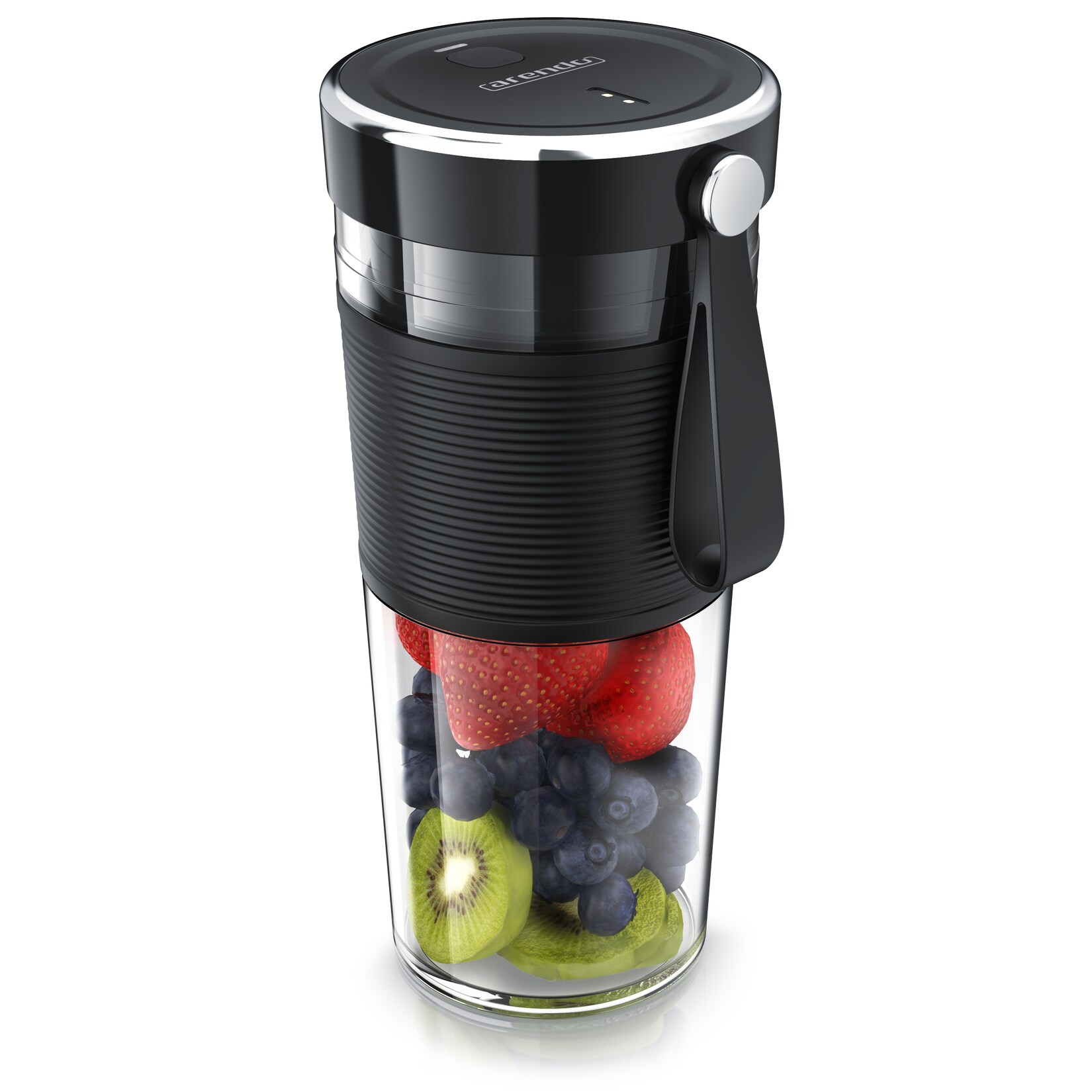 Smoothie-Maker 2GO mit Akku, kompakter tragbarer Mixer, Mobiler mini Standmixer, 100 W