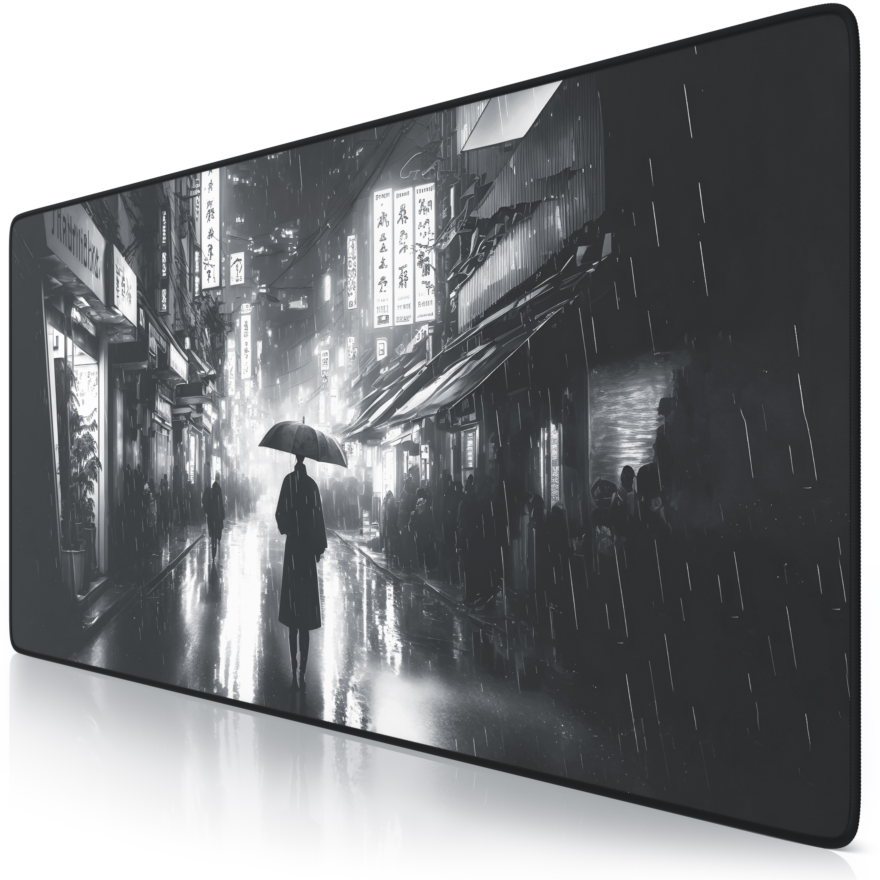 Titanwolf Gaming Mauspad XXL Speed Mousepad 900 x 400 x 3 mm, Schreibtischauflage, abwaschbar, rutschfeste R&uuml;ckseite, Geschwindigkeit & Pr&auml;zision 