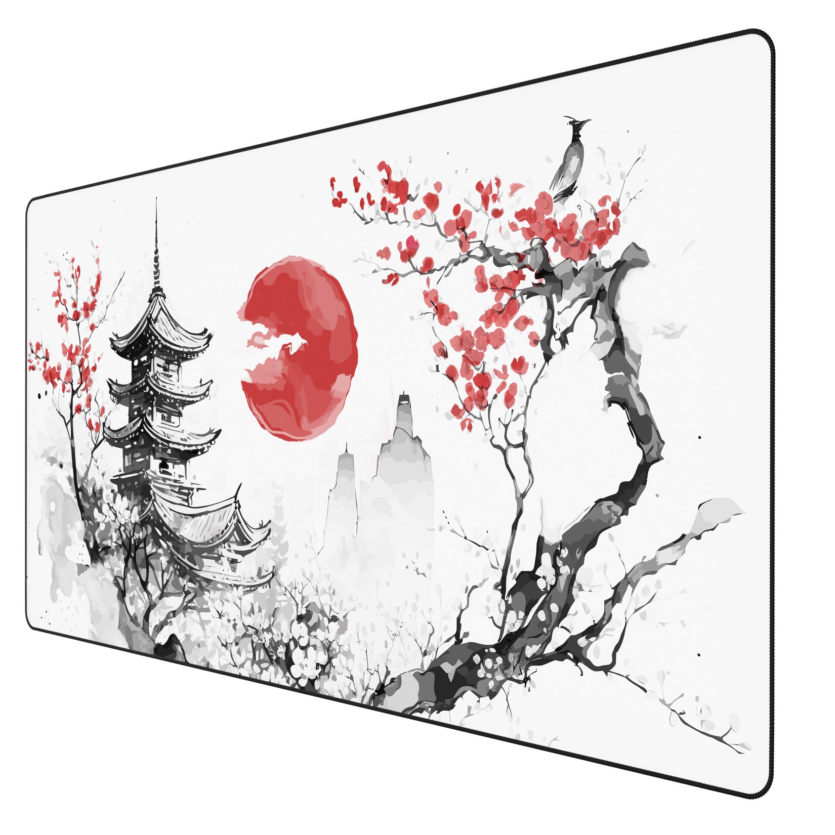 Titanwolf Gaming Mauspad XXXL Speed Mousepad 1200 x 600 x 3 mm, große Schreibtischauflage, rutschfest, abwaschbar, Geschwindigkeit & …
