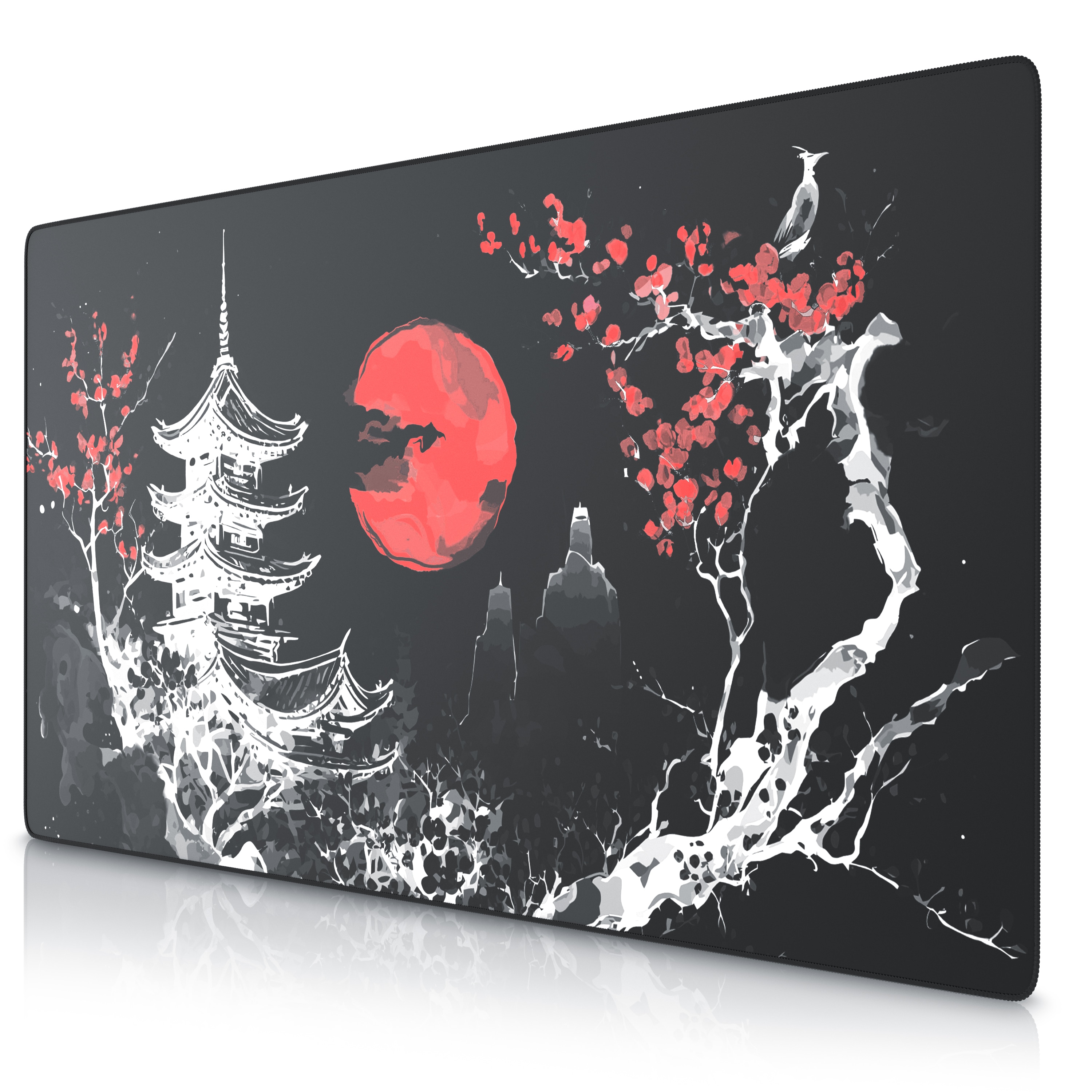 Titanwolf Gaming Mauspad XXXL Speed Mousepad 1200 x 600 x 3 mm, gro&szlig;e Schreibtischauflage, rutschfest, abwaschbar, Geschwindigkeit & Pr&auml;zision 