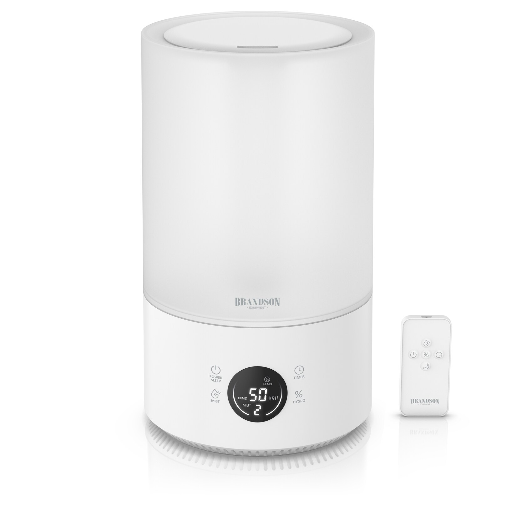 Brandson Luftbefeuchter digital mit Display, 3 Nebelstufen, Timer, 4,2 L Wassertank, 4.2 l Wassertank, einstellbar von 40–90 %, …