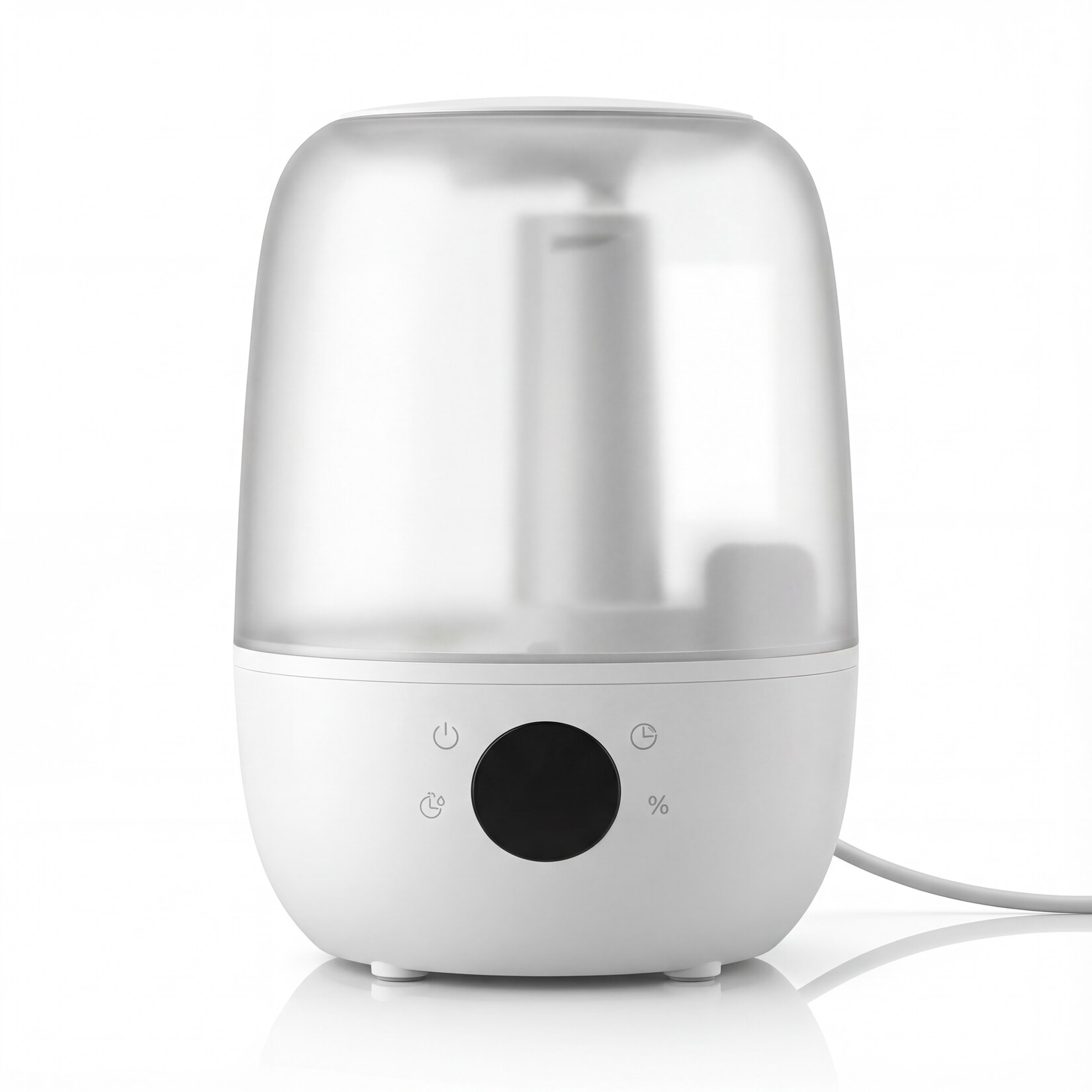 Brandson Luftbefeuchter Digitales Display, 2 L Wassertank, Fernbedienung, 2 l Wassertank, Fernbedienung, 3 Nebelstufen, Timer 1–8 h, leise …