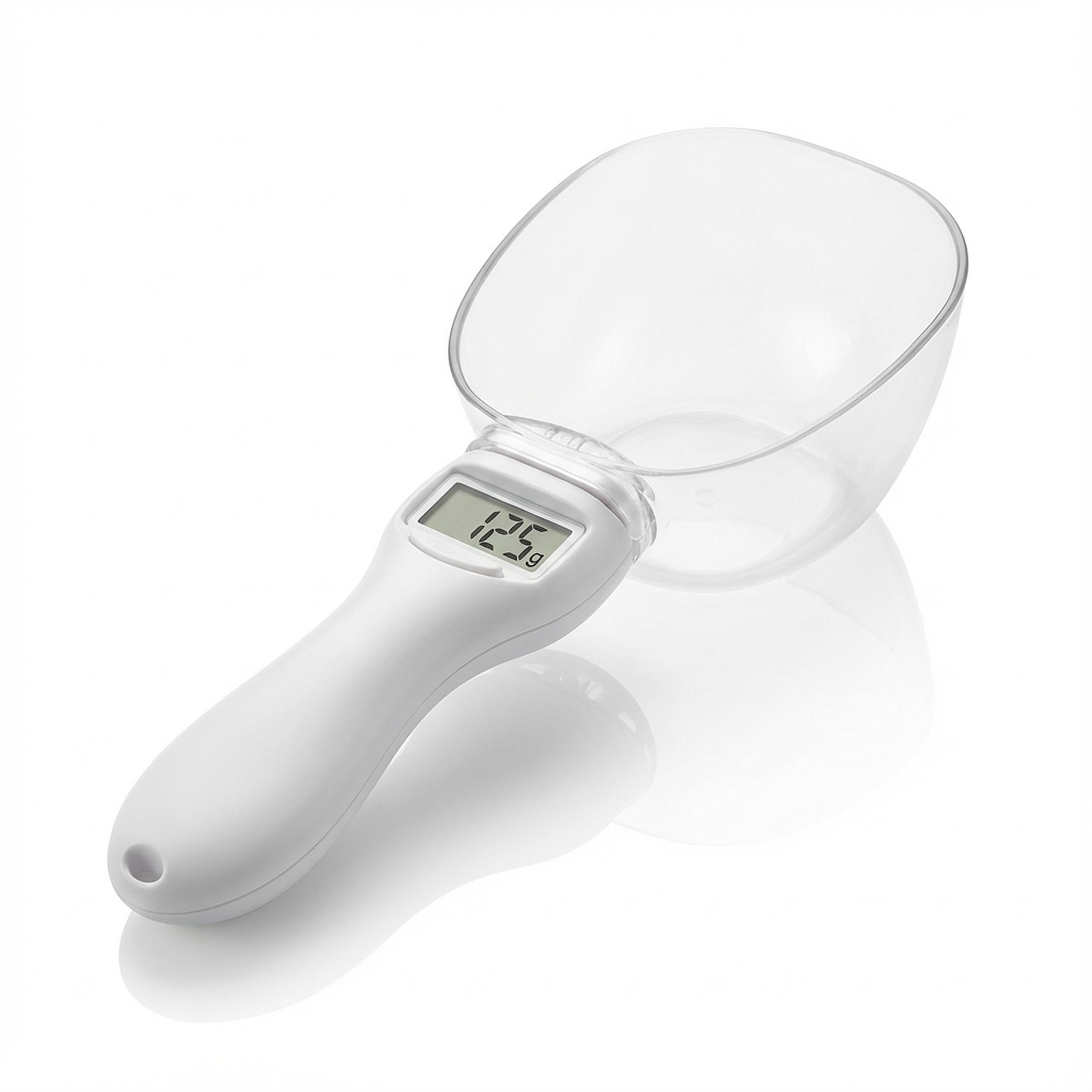 Arendo digitale L&ouml;ffelwaage, K&uuml;chenwaage mit LCD-Display, 5&ndash;800 g, 1 g Aufl&ouml;sung, Tara-Funktion und Abschaltautomatik nach 60 s 