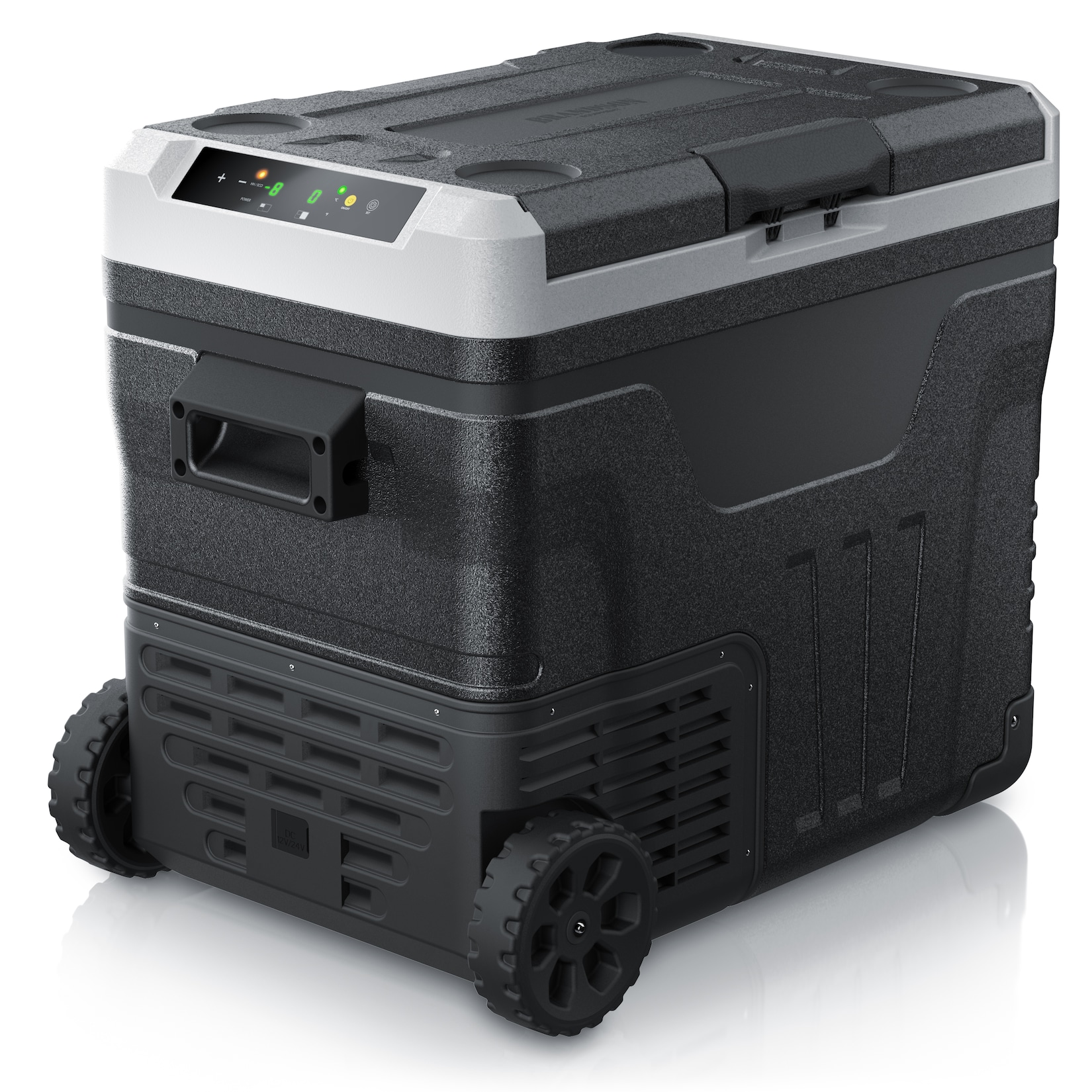 Brandson Elektrische Kühlbox Kompressor Kühlbox, bis – 20°C, ECO Modus, 46 L, für Auto & Haus, 46 l, 2-Zonen, -20°C Tiefkühlung, ECO, …
