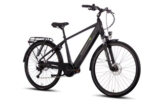 SAXONETTE Deluxe Sport Man 9 Gang Trekking E-Bike Scheibenbremsen 