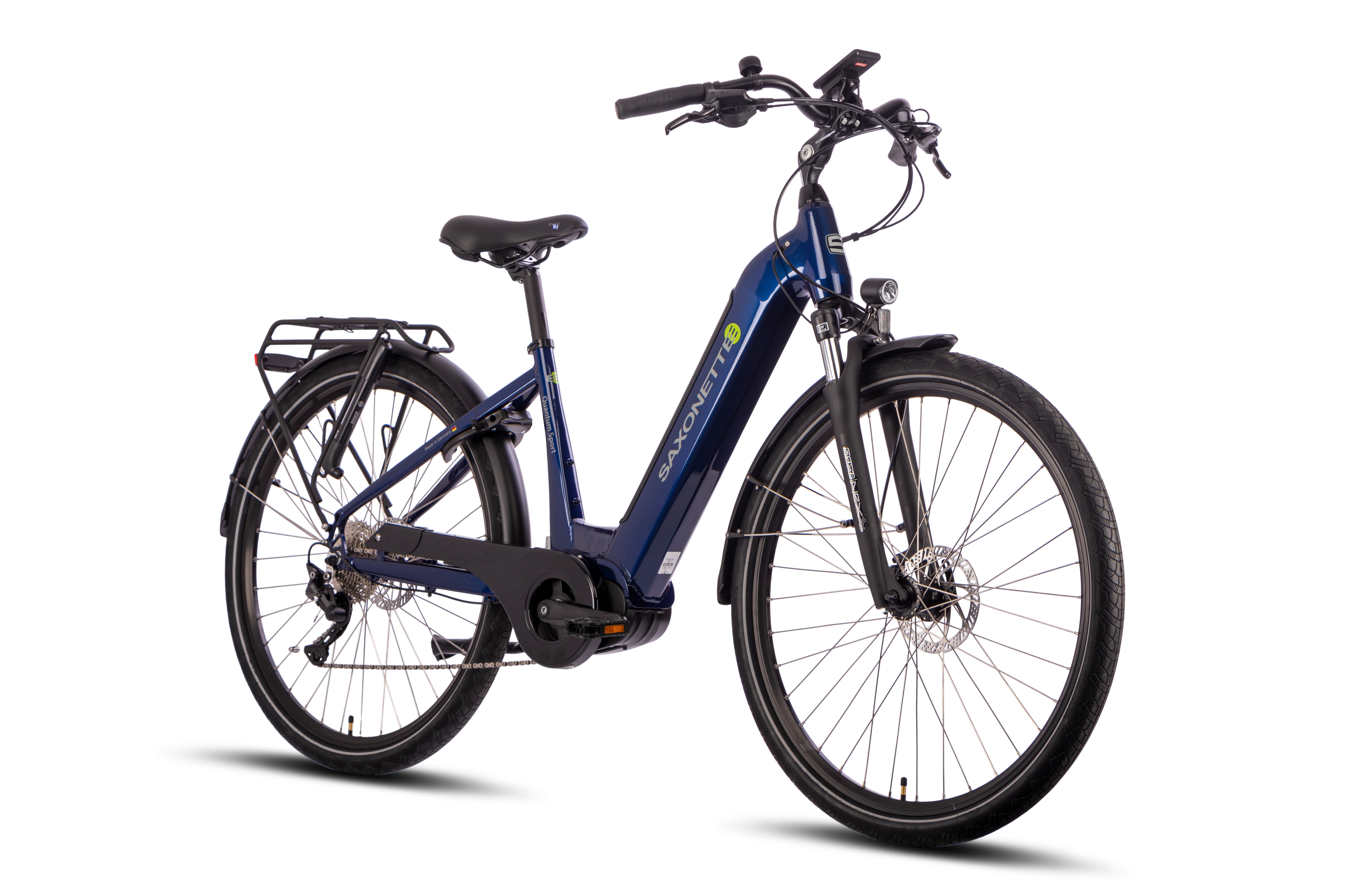 Quantum Sport Wave 10 Gang Bafang Mittelmotor Nightblue glanz 