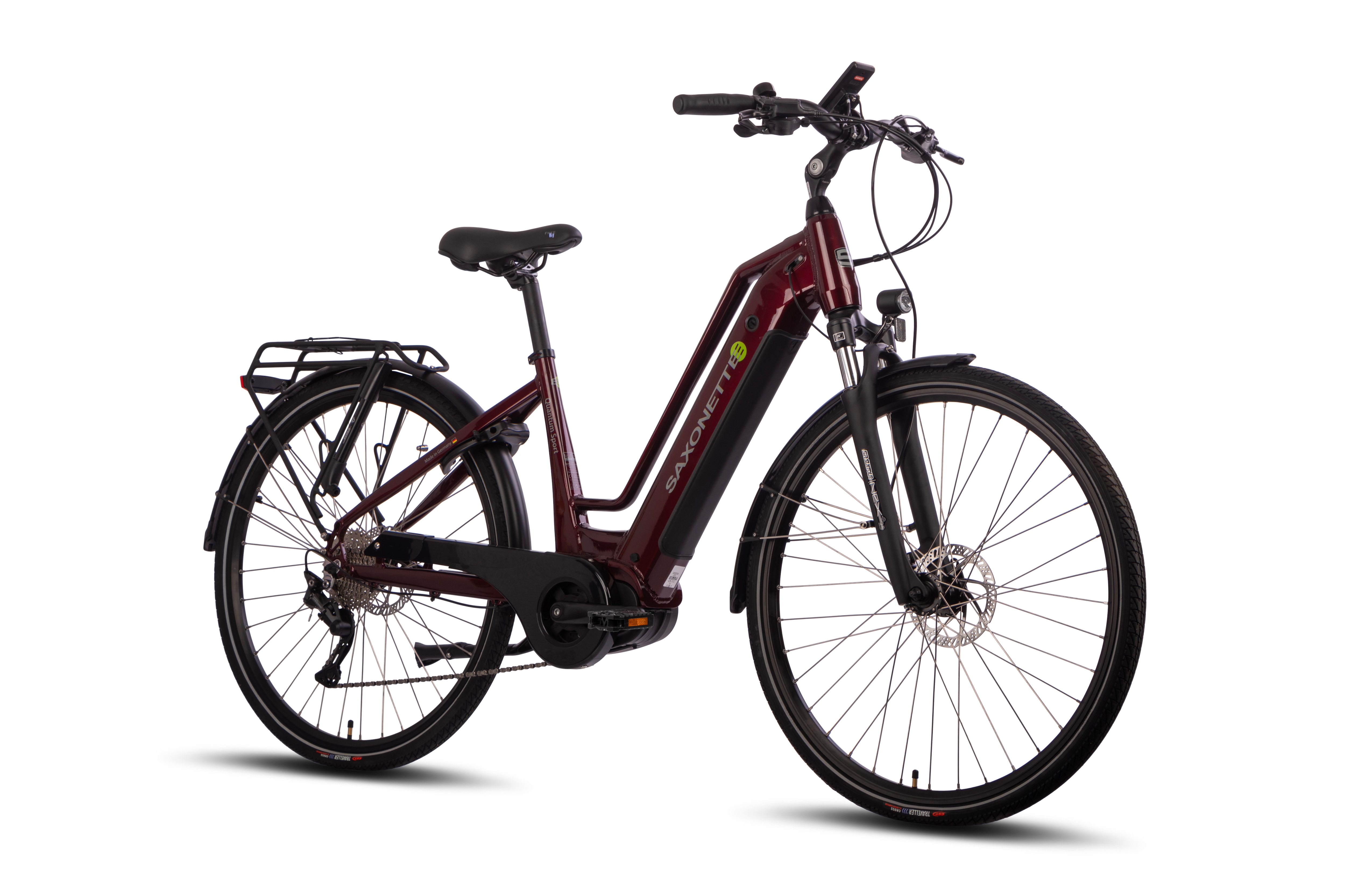 Quantum Sport Lady 10 Gang Bafang Mittelmotor Scheibenbremsen 