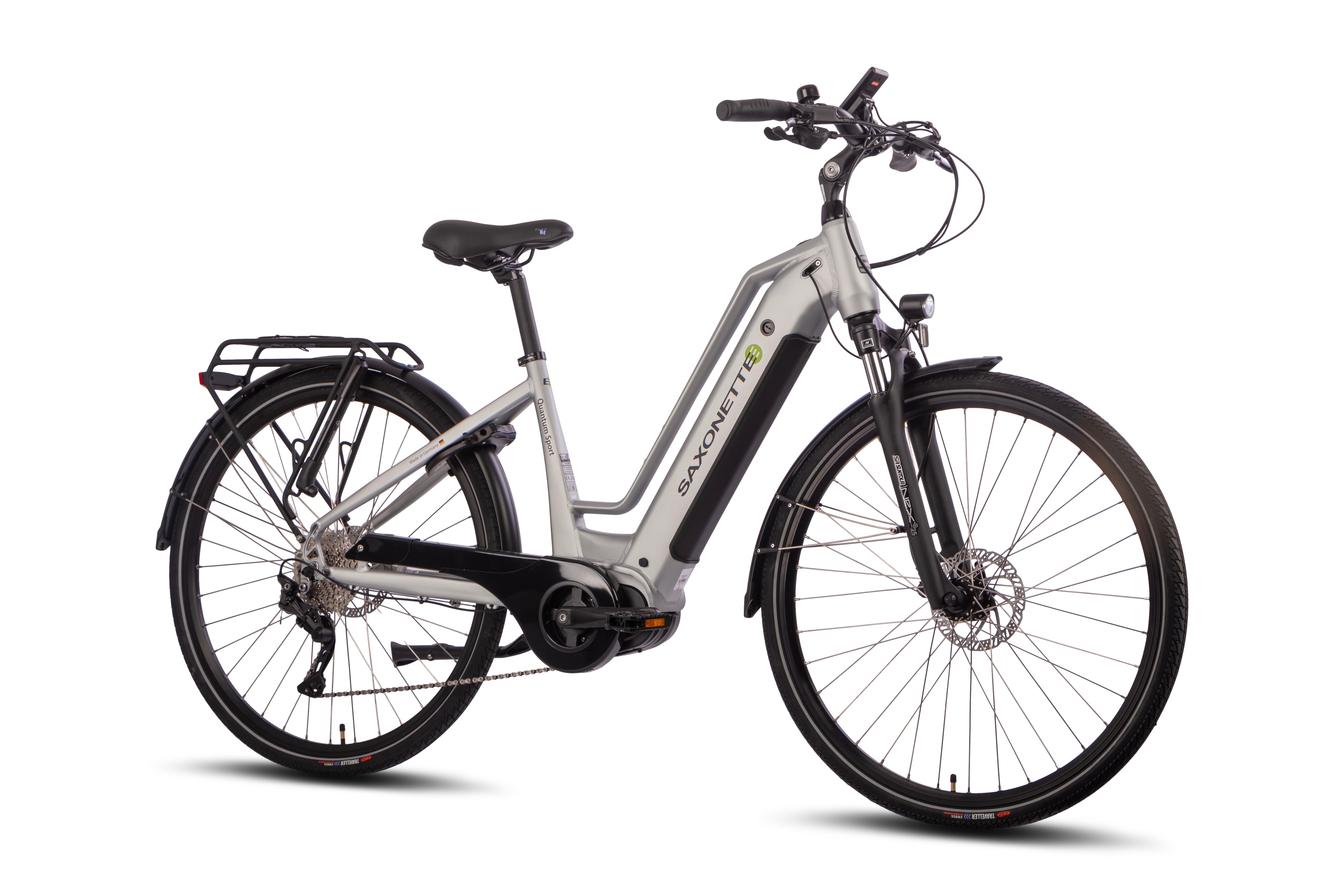 Quantum Sport Lady 10 Gang Bafang Mittelmotor Scheibenbremsen 