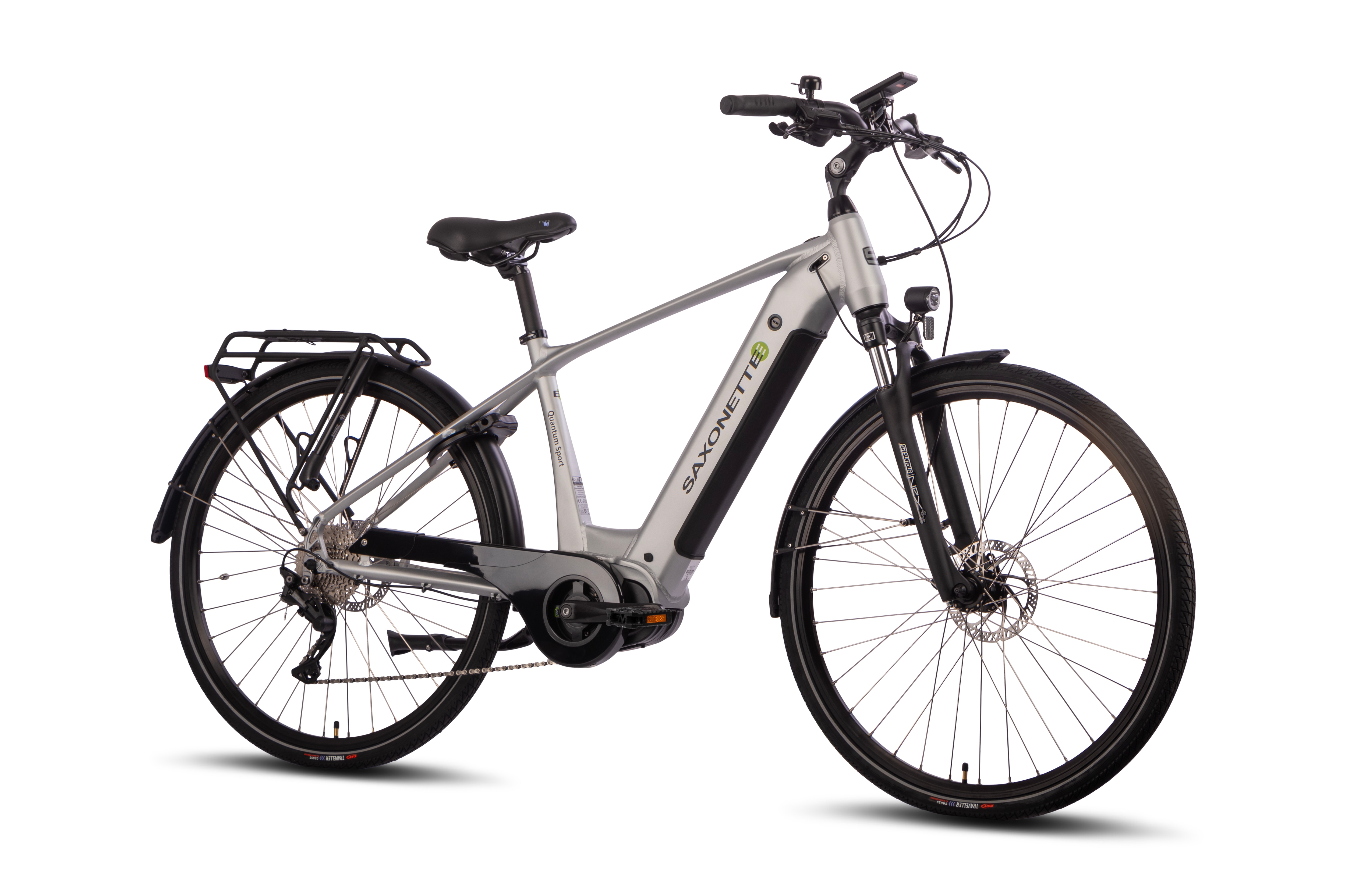 Quantum Sport Man 10 Gang Bafang Mittelmotor Scheibenbremsen 