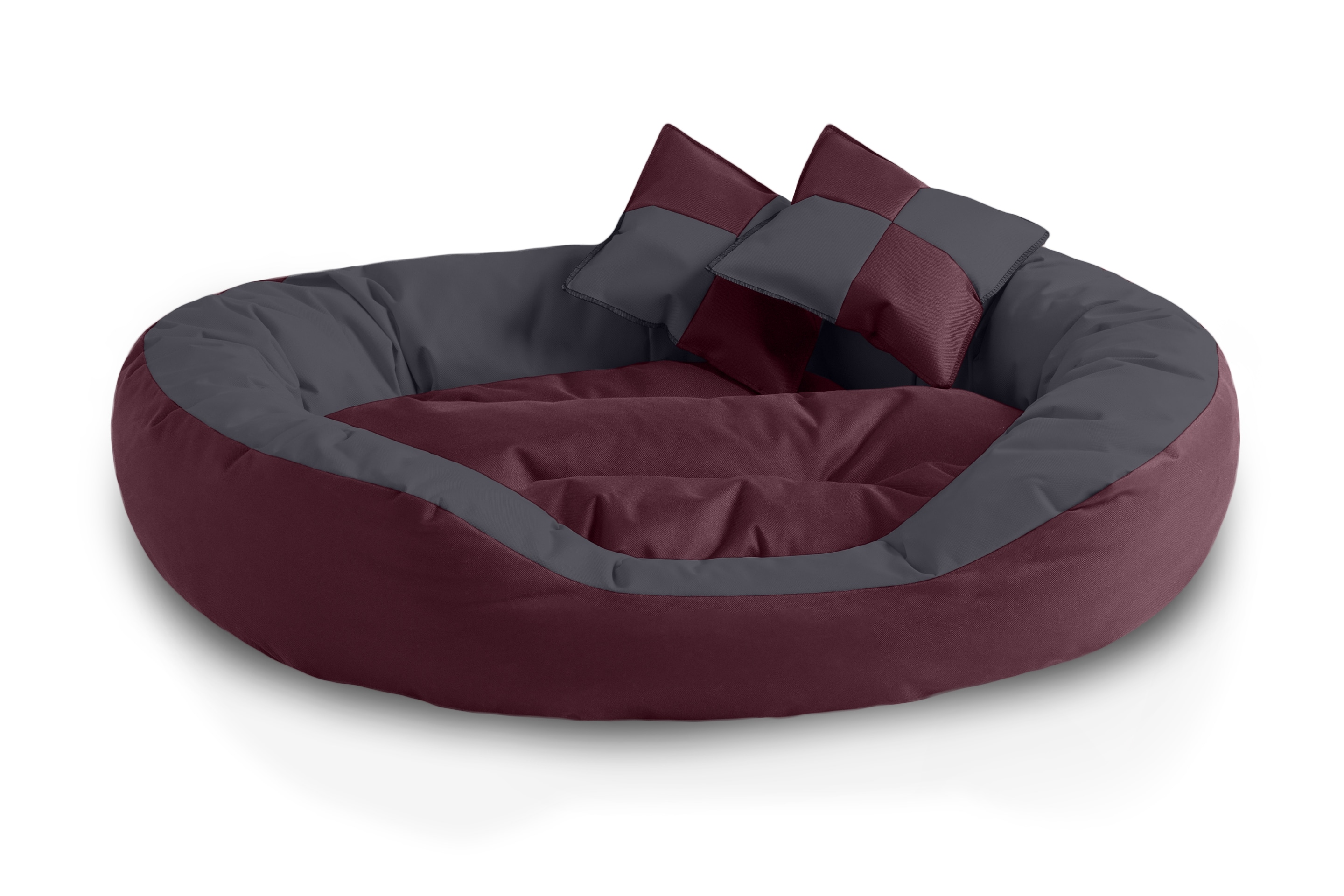 BedDog 4in1 Hundebett SABA gro&szlig;es Hundek&ouml;rbchen abwischbar Hundekissen 