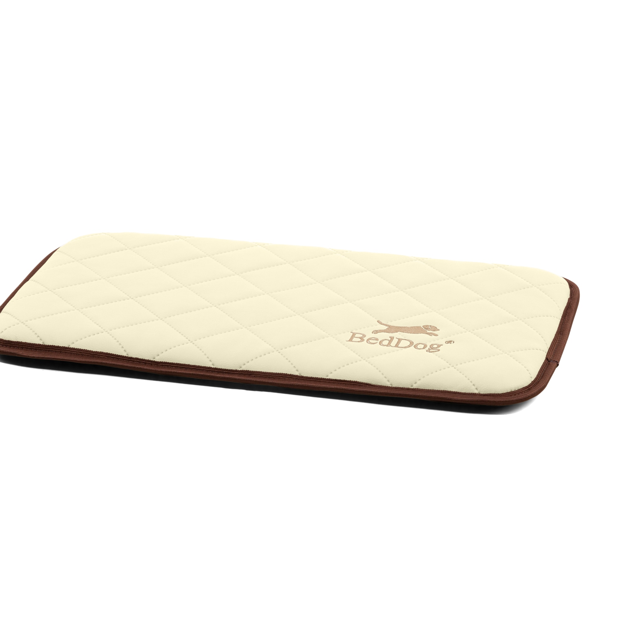 BedDog gesteppte Hundematte NELLY Hundekissen Haustier-Unterlage aus Kunstleder 