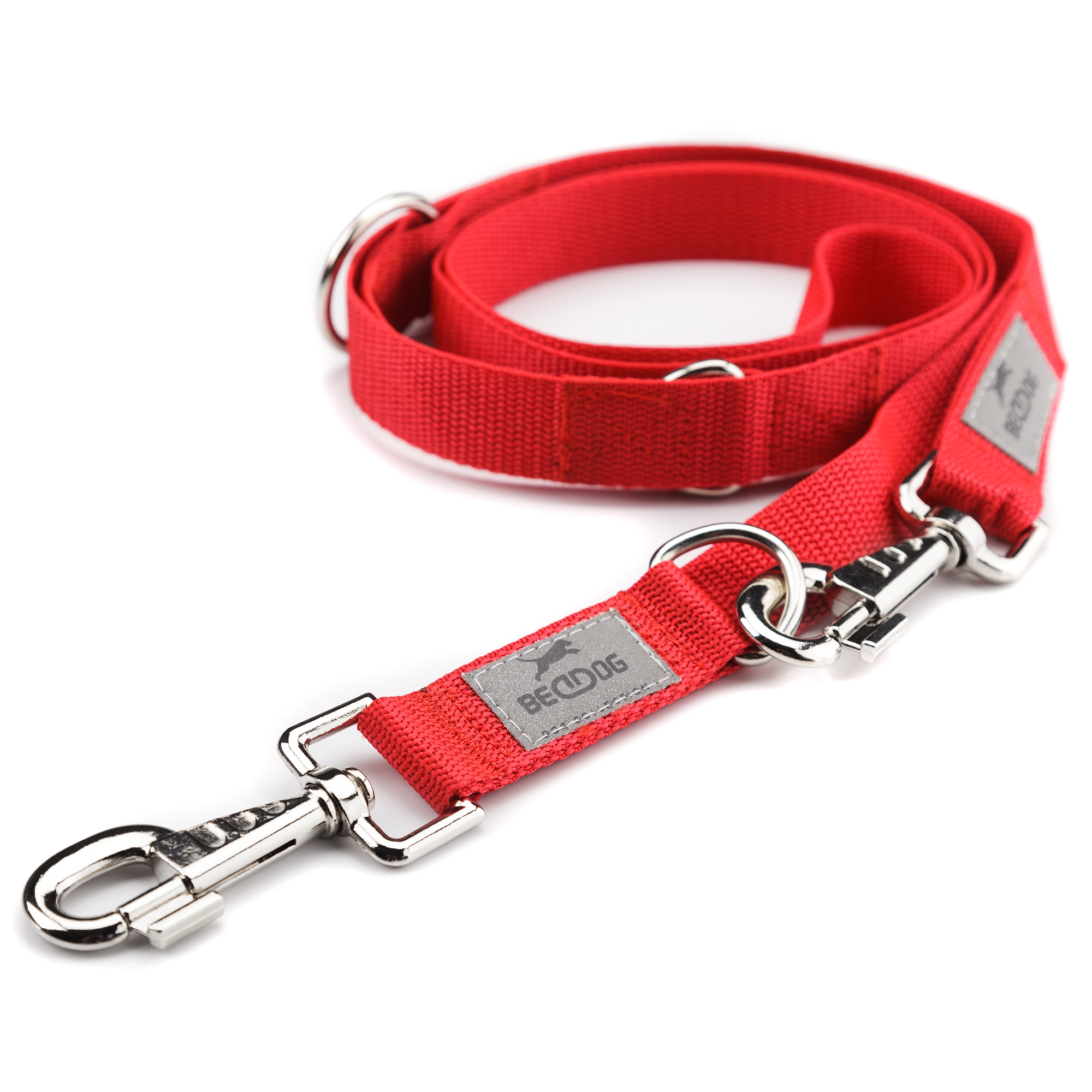 BedDog Hundeleine WILLY verstellbar in 3 L&auml;ngen F&uuml;hrleine, Laufleine 