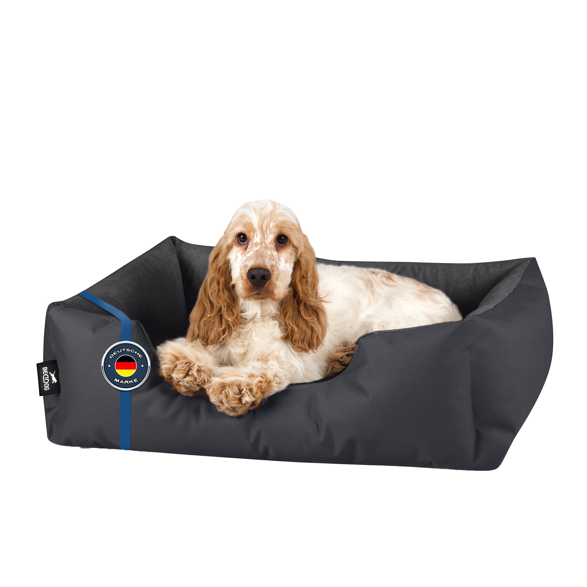 BedDog Hundebett ZARA Hundekissen mit waschbaren Bezug Hundekorb Hundesofa 