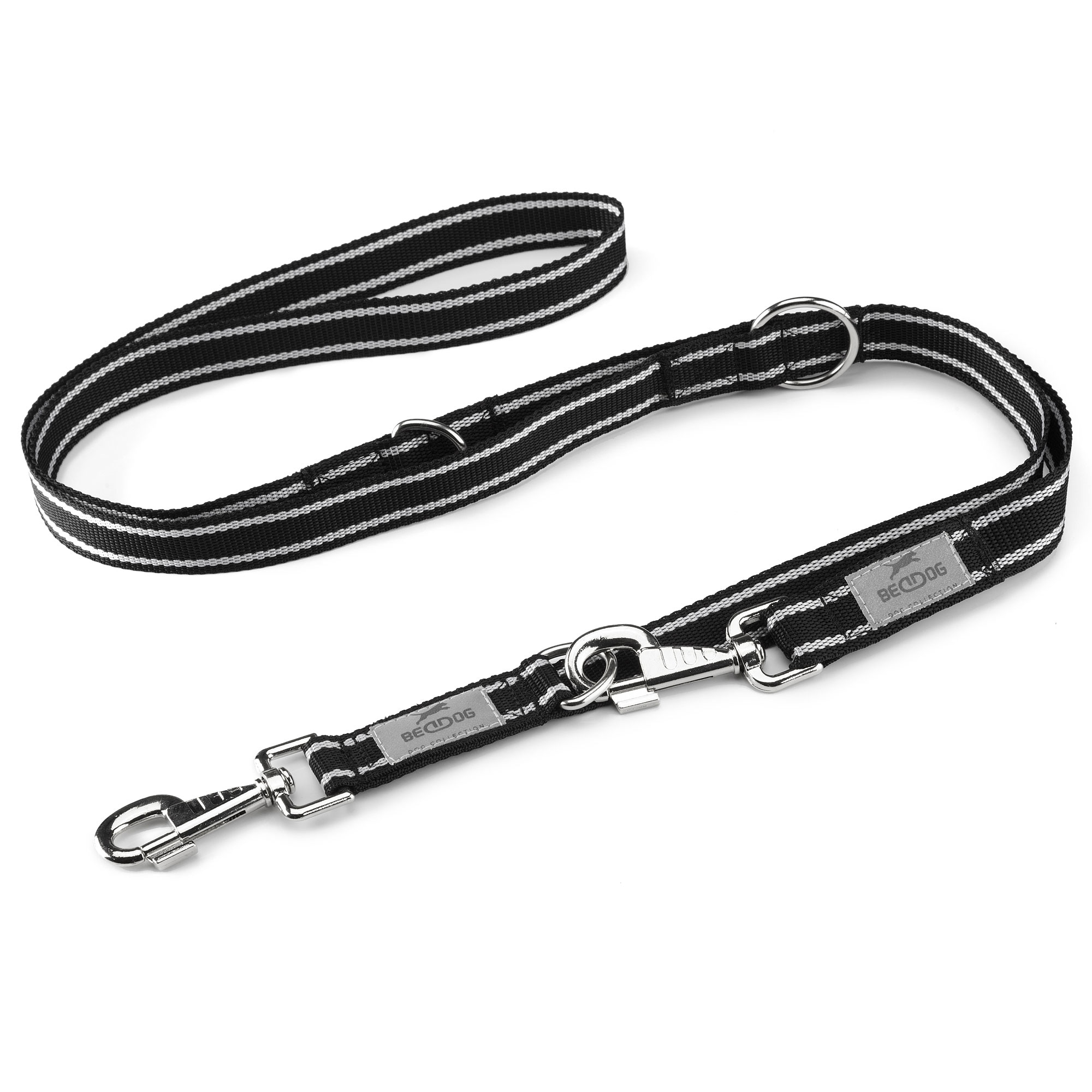 BedDog Hundeleine WILLY verstellbar in 3 L&auml;ngen F&uuml;hrleine, Laufleine 
