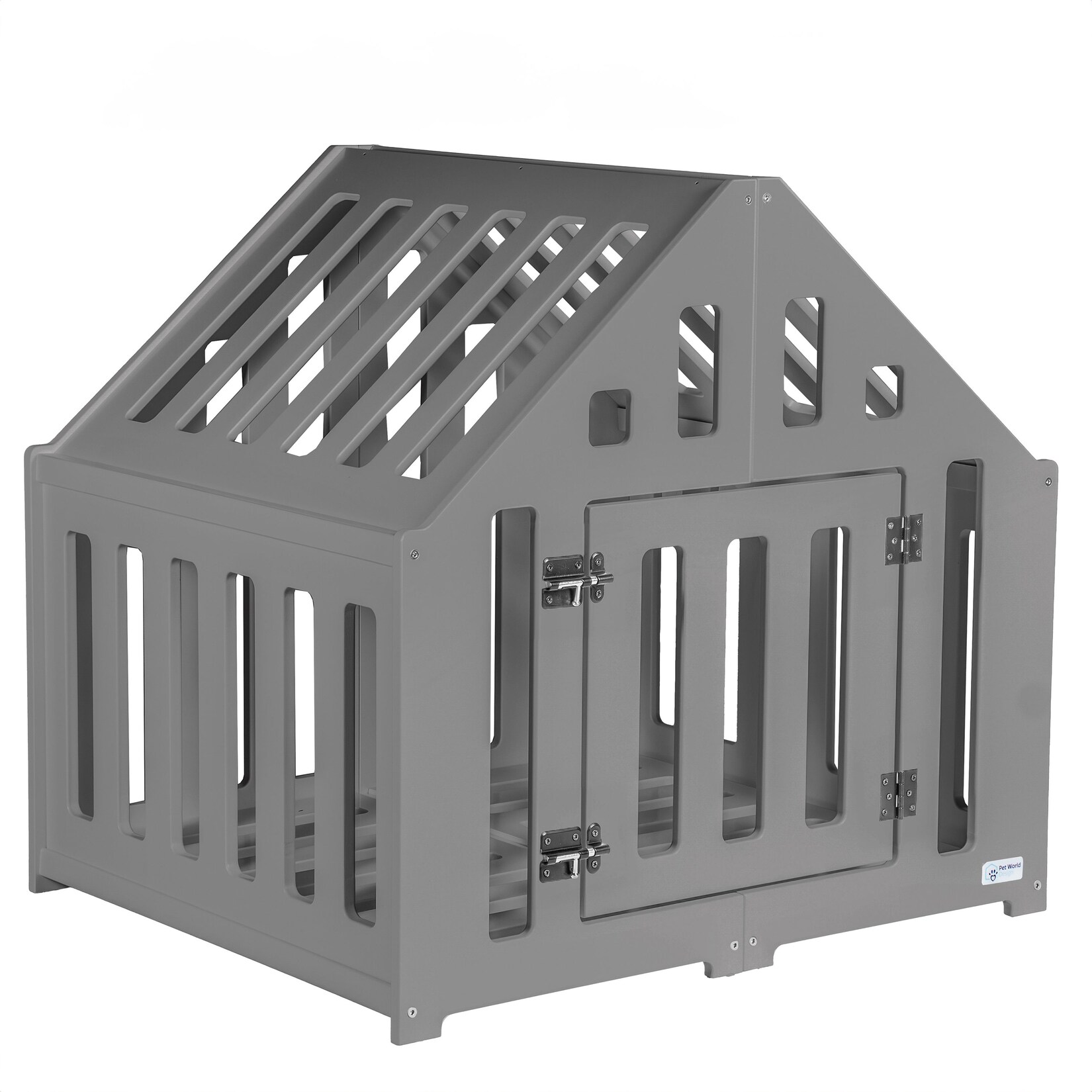 Hundehütte aus Holz, Hundekäfig, Tierhaus im edlen Design, komfortabel, indoor