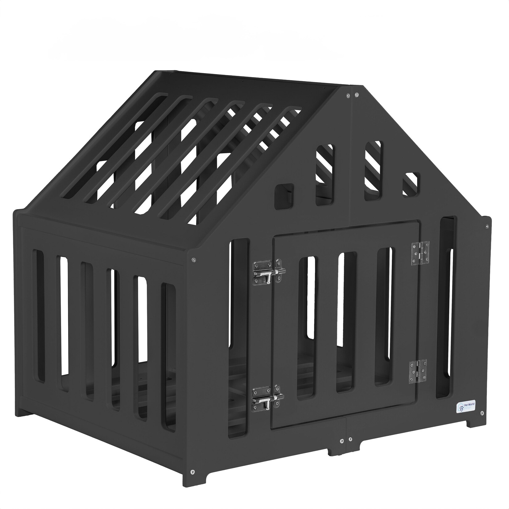 Hundehütte aus Holz, Hundekäfig, Tierhaus im edlen Design, komfortabel, indoor