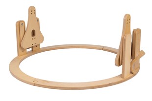 Waldin Wiege Schaukel passend für 7in1 Babybett Kinderbett, KEIN BETT 