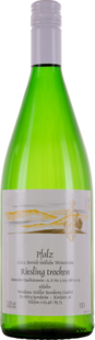 Weinhaus Müller Bornheim Pfalz Riesling Weißwein trocken 11,5 % vol. 1 Liter Flasche Anzahl 1 Flasche 