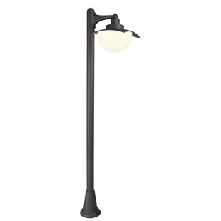 Außen Stehlampe, Alu, anthrazit, H 110 cm 