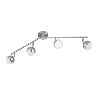 LED Deckenlampe, bewegliche Spots, 4 flammig, L 78 cm 