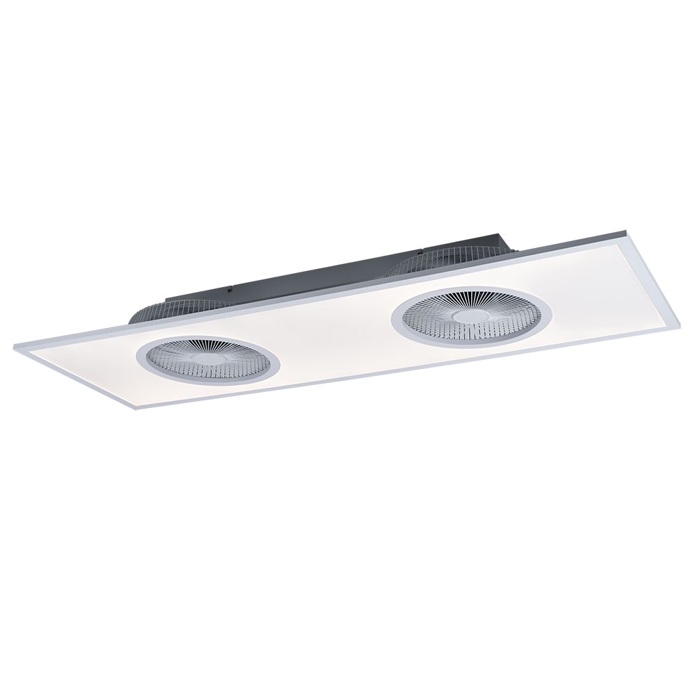 LED Deckenventilator, Fernbedienung, 10 Stufen, L 120 cm 