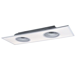 LED Deckenventilator, Fernbedienung, 10 Stufen, L 120 cm 
