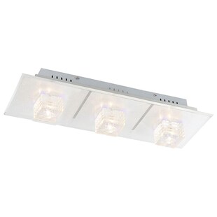 27-flammige Küche Deckenleuchte aus Metall Chrom ARCTIC 