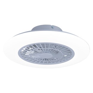 LED Deckenventilator, dimmbar, CCT, UVC, App-Steuerung, D 58 cm 