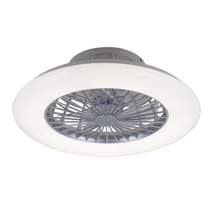 LED Deckenventilator, Fernbedienung, dimmbar, CCT, D 50 cm 
