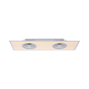 LED Deckenventilator, Fernbedienung, 10 Stufen, L 120 cm 