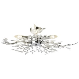 LED Deckenleuchte im floralen Design 