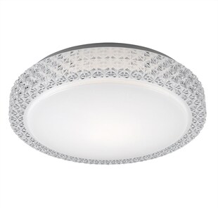 LED Deckenleuchte, Sternenhimmel CCT, D x H 40 x 11 cm 