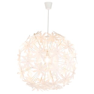 LED Hängeleuchte, Blüten zum Zusammenstecken 60x150cm 