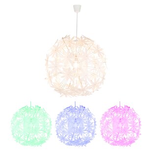 RGB LED Hängeleuchte, Farbwechsler, dimmbar, 60x150cm 