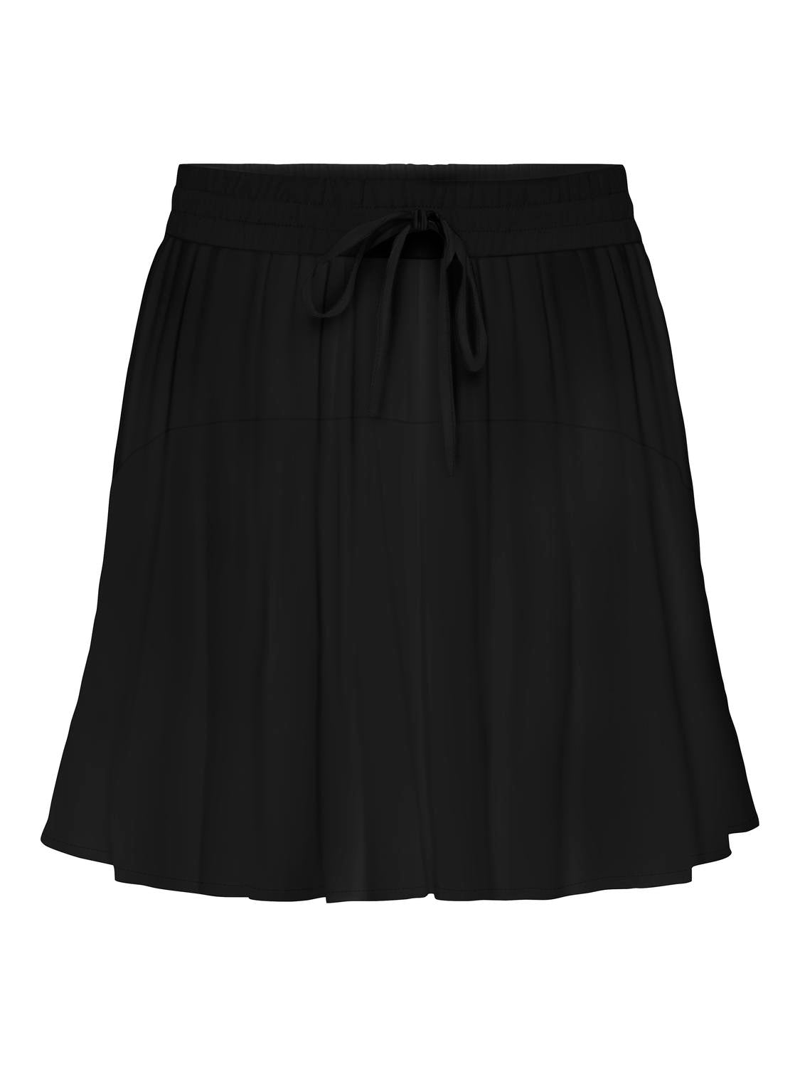 ONLY Skort 'ONLNALA LIFE SKORT WVN NOOS' Black, Unifarben, Schwarz - Gr. XS 