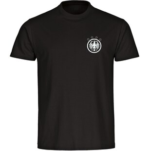 multifanshop Herren T-Shirt - Germany - Adler Retro - Druck weiß - Männer 