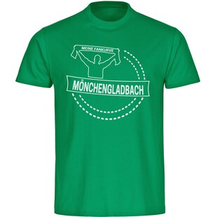 multifanshop Kinder T-Shirt - Mönchengladbach - Meine Fankurve - Druck weiß - Kind 