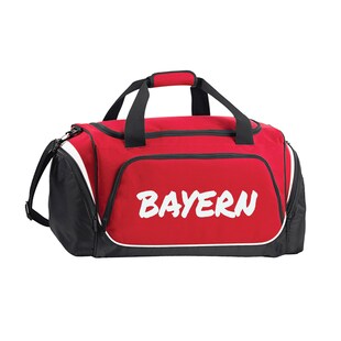 multifanshop Sporttasche - Bayern - Textmarker - Druck weiß - Tasche 