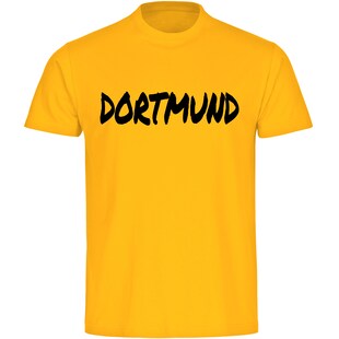 multifanshop Kinder T-Shirt - Dortmund - Textmarker - Druck schwarz - Kind 