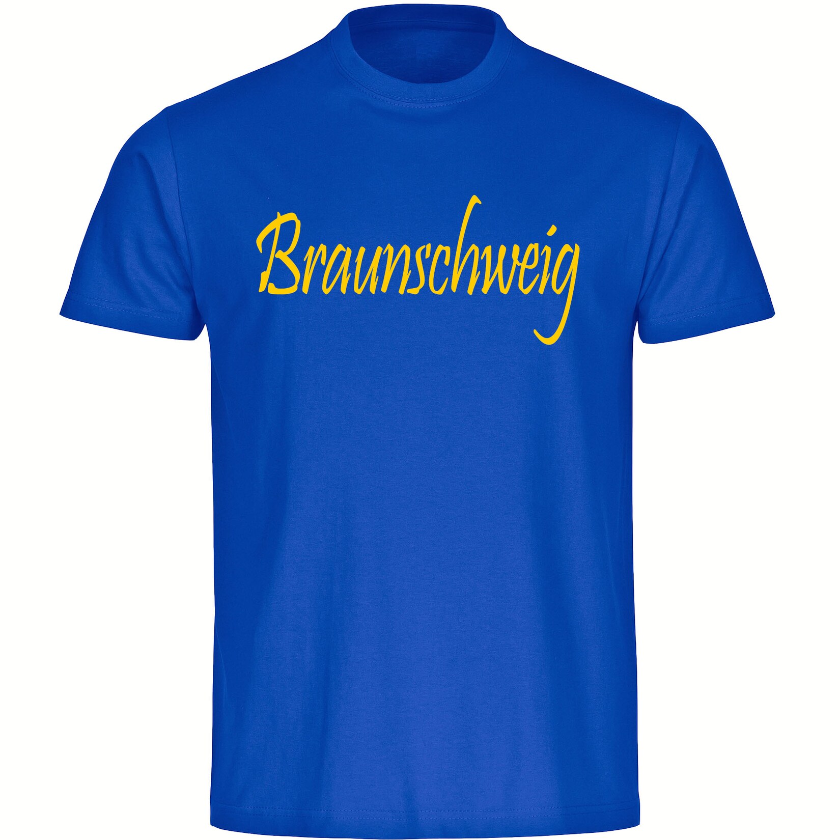 Kinder T-Shirt - Braunschweig - Schriftzug - Druck weiß - Kind