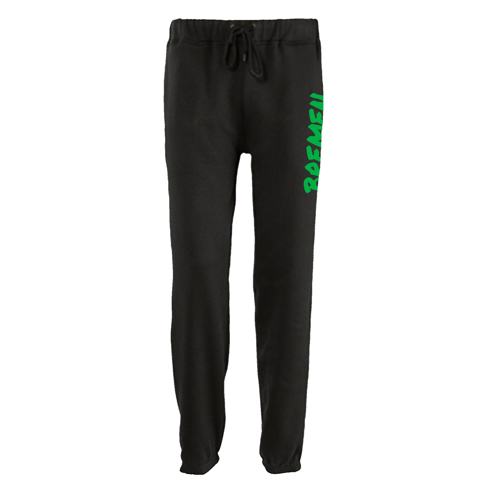 Jogginghose - Bremen - Textmarker - Druck grün - Trainingshose