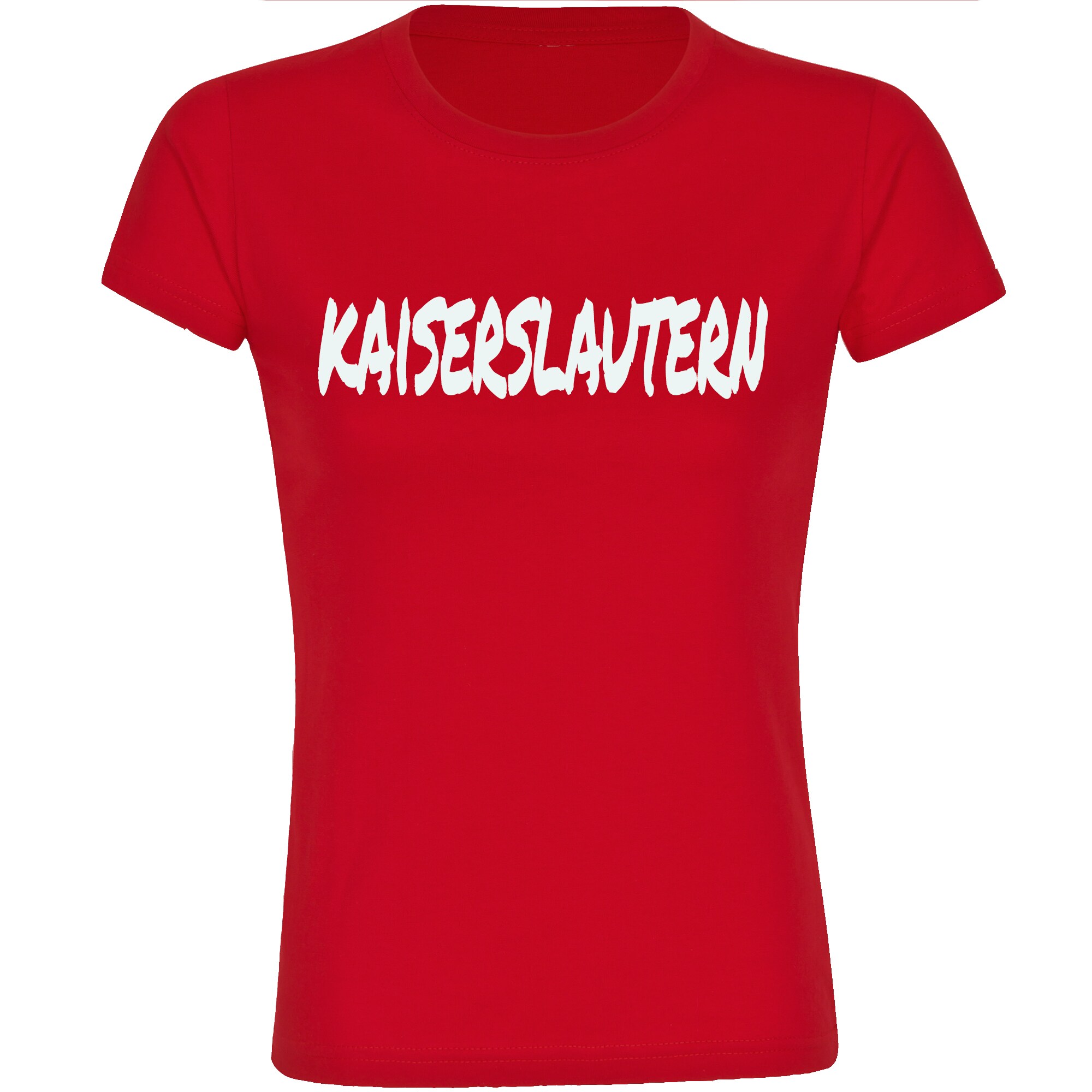 multifanshop Damen T-Shirt - Kaiserslautern - Textmarker - Druck wei&szlig; - Frauen 